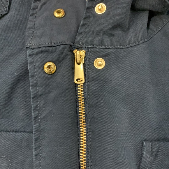 H&M Navy Blue Zip-up Jacket - Picture 2 of 4